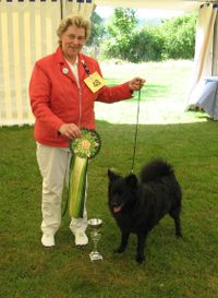 Gro&szlig;spitz schwarz BOB Caia von Salz Talheim Jettingen 27 Mai 2023